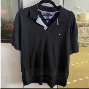 Men's Navy Tommy Hilfiger Polo Size Large